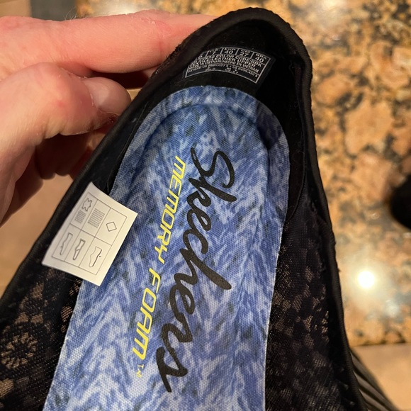 Sketchers memory foam dressy flats NEW sz 10 - Picture 4 of 5